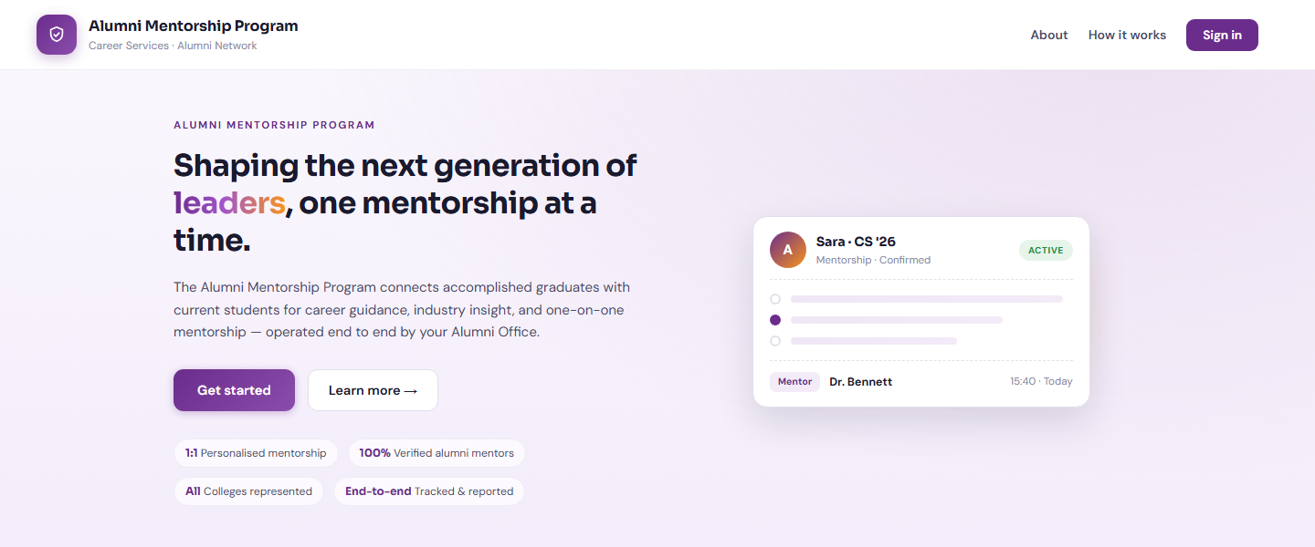 Landing Page