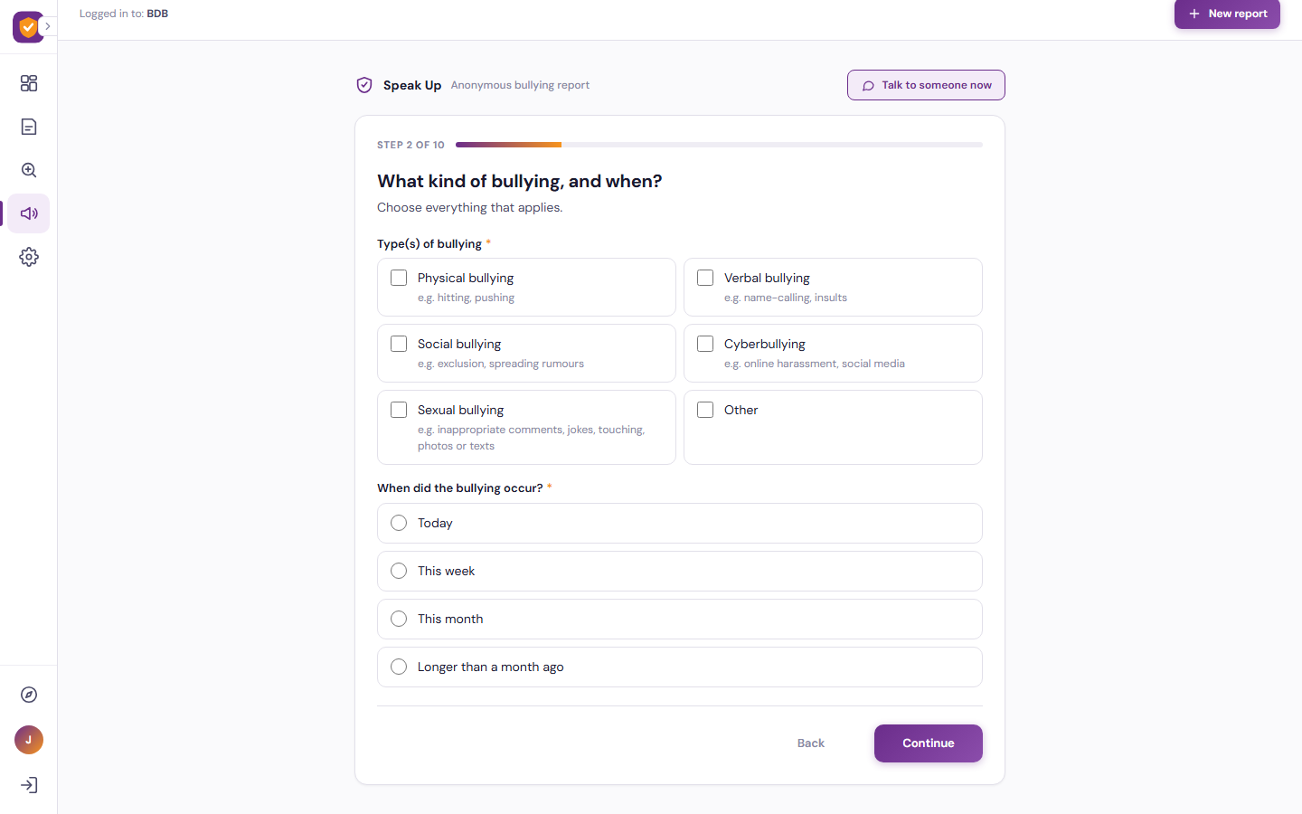 Student Form
