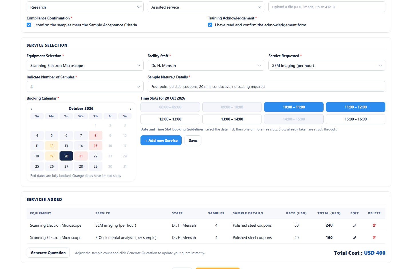 How it works section
