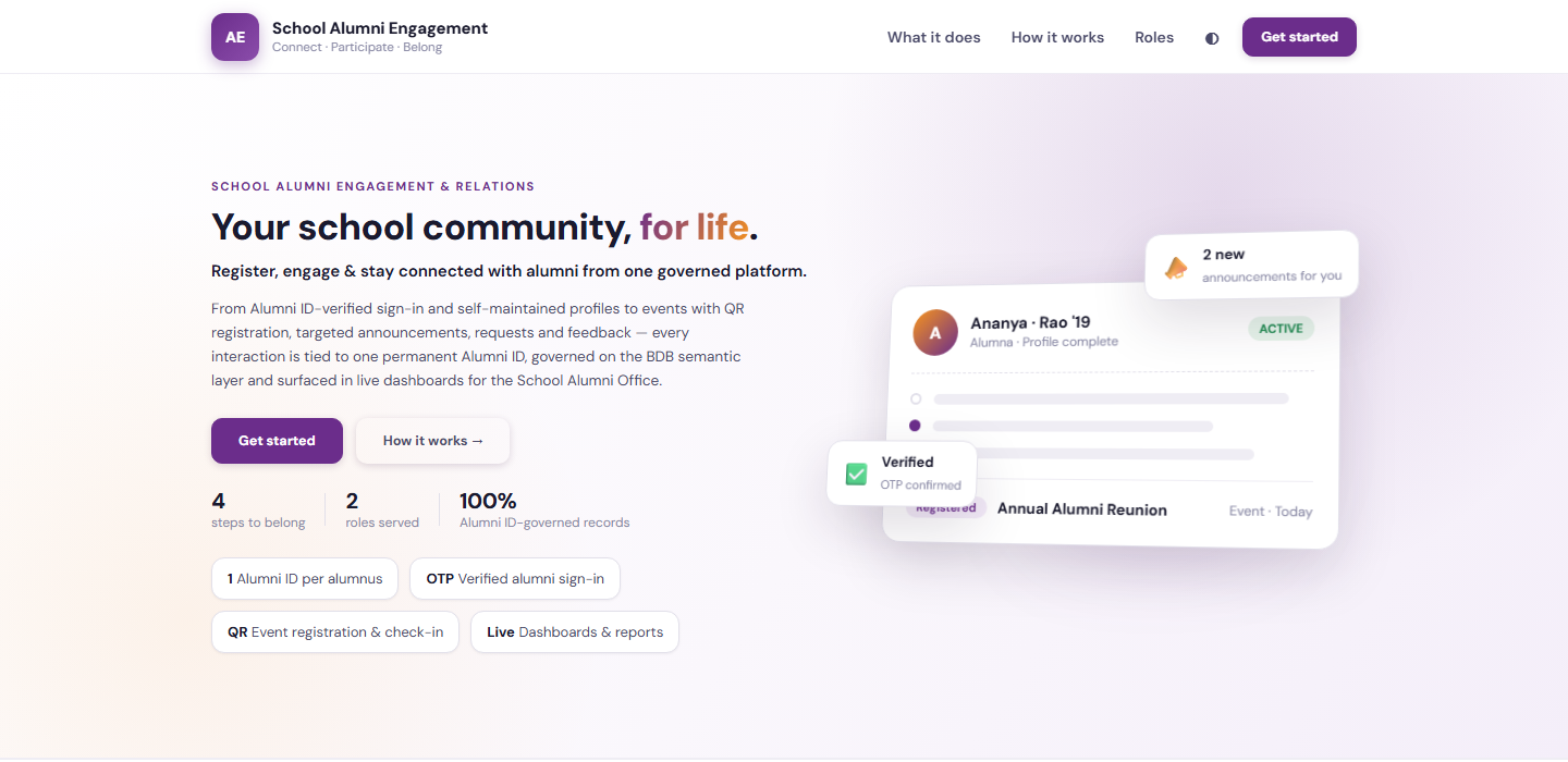 Landing Page